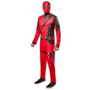 Rubies 1001361M Deadpool Adult Fancy Dress, Men, Multicoloured, M Halloween