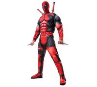 Adult Deluxe Deadpool Costume From Marvel Rubies Multi XL
