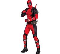 Rubie's Official Marvel Deadpool Grand Heritage Costume, Adult Premium Superhero Fancy Dress