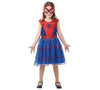 Rubies Official Marvel Spider-Girl Deluxe Child's Costume, Superhero Fancy Dress, Child's Size Medium Age 5-6, Height 116 cm Halloween