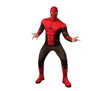 Rubies Official Marvel Spider-Man Far From Home, Spiderman Adults Costume Black and Red, Mens size X-Large, 700618
