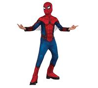 Rubies Official Marvel Spider-Man Far From Home, Spiderman Childs Costume Blue and Red, Large - 8-10 years, height 147 cm, waist 82 cm