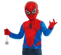 Rubies Official Marvel Spiderman Dress Up Set Child Costume, Kids Fancy Dress, Size Ages 4-6 Years