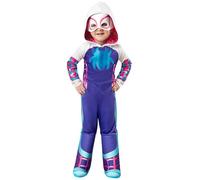 Rubies Official Marvel Spidey and his Amazing Friends Ghost Spider Deluxe Toddler Costume, Age 2-3 Years