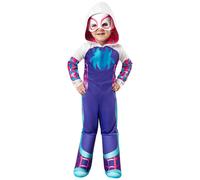 Rubies Official Marvel Spidey and his Amazing Friends Ghost Spider Deluxe Toddler Costume, Age 3-4 Years Halloween Halloween