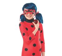 Rubies Official Miraculous Ladybug Childs Clip-on Earrings and Yo-Yo Set, Fancy Dress Accessory Set Halloween