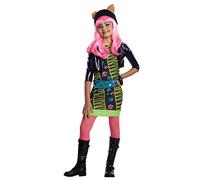 Girls Howleen Wolf Monster High Costume Child Fancy Dress Outfit Year 5-7 NEW
