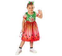 Rubies Official Moonbug Entertainment, CoComelon Girls Dress, Child Fancy Dress, Age 2-3 Years Halloween