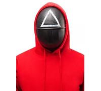 Rubies - Official Netflix - Adult Squid Game Triangle Guard Mask - One Size