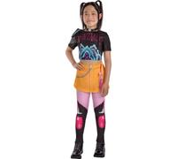 Rubies Official Netflix K-Pop Demon Hunters Mira Child Costume, Kids Fancy Dress, Size Age 11-13 Years