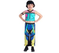 Rubies Official Netflix K-Pop Demon Hunters Zoey Child Costume, Kids Fancy Dress