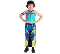 Rubies Official Netflix K-Pop Demon Hunters Zoye Child Costume, Kids Fancy Dress, Size Age 6+ Years