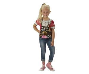 Rubies Official Pirate Girl T-Shirt Book W hild's Costume (Large, 7-8 Years) Halloween