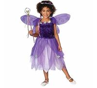 5-7 Years Girls Plum Pixie Costume