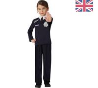 Rubie's Official Policeman Costume for Kids - Medium, Ideal for Dress-Up