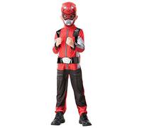 Rubie's Official Power Rangers, Beast Morphers Costume - Red Ranger Deluxe Childs Costume