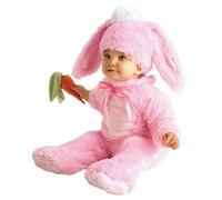 Babies Easter Bunny Costume Kids Toddler Bunny Rabbit Fancy Dress + Rattle