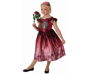 Rubies Official Rags and Roses Halloween Gothic Bride Girls Costume, Childs Size Medium 5-6 Years