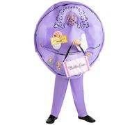 Rubies Official Roald Dahl's Violet Beauregarde Child Costume, Kids Fancy Dress, Size 11-13 Years