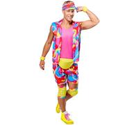 Rubies Official Rollerskate Ken Adult Costume, Adult Fancy Dress, Size S