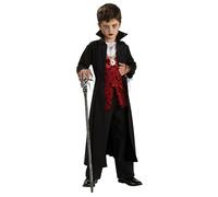 Rubies Royal Vampire Costume, Kids', Large (Age 8-10 Years), Black Halloween