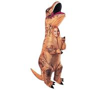 Rubies Official Jurassic World T-Rex Costume, Inflatable Childs Fancy Dress Onesize - Age 5-7 Years Halloween