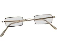 Rubies Official Santa Glasses Square Father Christmas, Adult Costume - One Size Halloween