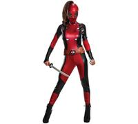Rubies Official Secret Wishes Deadpool Ladies Fancy Dress Costume S Size 8-10