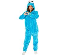 Rubie's Official Sesame Street Adult Cookie Monster Costume, Size Standard Halloween Halloween