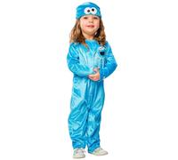 Official Sesame Street Cookie Monster Baby Toddler Fancy Dress Party Costume