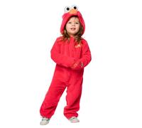 Rubies Official Sesame Street Toddler Elmo Costume, Kids Fancy Dress - Small 3-4 years, Rot Halloween Halloween