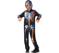 Rubie's Official Skeleton Glow In The Dark, Kids Halloween Costume