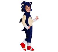 Sonic The Hedgehog Romper Toddler Infant Licensed Fancy Dress Boys Girls