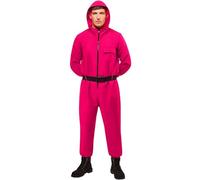 Rubies Official Squid Game Guard Classic Costume, Adult Fancy Dress, Size Large