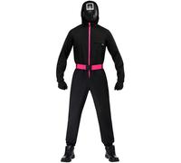 Rubies Official Squid Game Supervisor Deluxe Adult Costume, Adult Fancy Dress