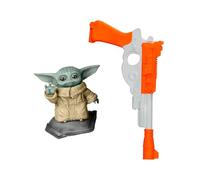 Rubies Official Star Wars Mandalorian Accessory Bundle, Includes Grogu Shoulder Sitter & Blaster, Kids, Children's Fancy Dress