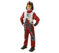 Rubie's Official Star Wars Poe Xwing Fighter Deluxe Boys Costume M Age 5-6