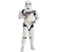 Rubies Official Star Wars Storm Trooper Deluxe, Adults Costume - Standard Size, White Halloween