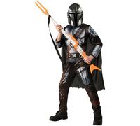 Rubies Official Star Wars The Mandalorian Bounty Hunter Boys Costume Age 8-10