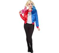 Official Adults Halloween Suicide Squad Harley Quinn Cosplay Costume Fancy Dress