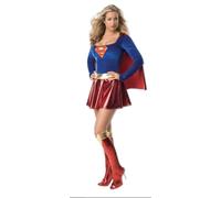 Rubie's Official Supergirl Adult one piece Adult Costume Plus size Halloween