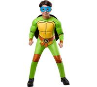 Rubies Official Teenage Mutant Ninja Turtle 4 in 1 Child Costume, Kids Fancy Dress, 5-6 Years Halloween