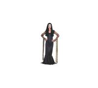 Rubies Official The Addams Family Morticia Costume Dress Adult Sized, Black, Medium