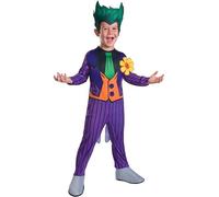 The Joker Classic Costume Kids Licensed Batman Fancy Dress Halloween Boys
