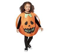 Rubie's Official Toddler Pumpkin Costume, Kids Fancy Dress, Size Age 5-6 Years
