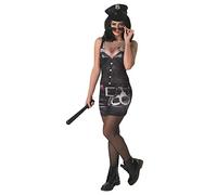 Rubies Official Unisex Real Appeal Sergeant Stop and Search, Stag Hen Night Saucy Fun Sexy, Adult Costume - Medium UK 12 -14 Halloween