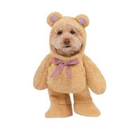 Teddy Bear Pet Costume Outfit for Walking Pets