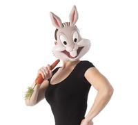 Rubies Official Warner Bros Space Jam 2 Bugs Bunny Mask, Cartoon Costume Accessory Adults, World Book Day Halloween Halloween