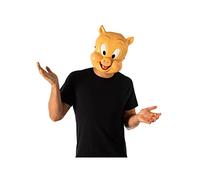 Rubies Official Warner Bros Space Jam 2 Porky Pig Mask, Cartoon Costume Accessory Adults (202608NS), World Book Day Halloween Halloween