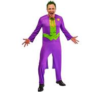 Rubies Official WB Joker Costume, Adults Fancy Dress, Size Small Halloween, World Book Day